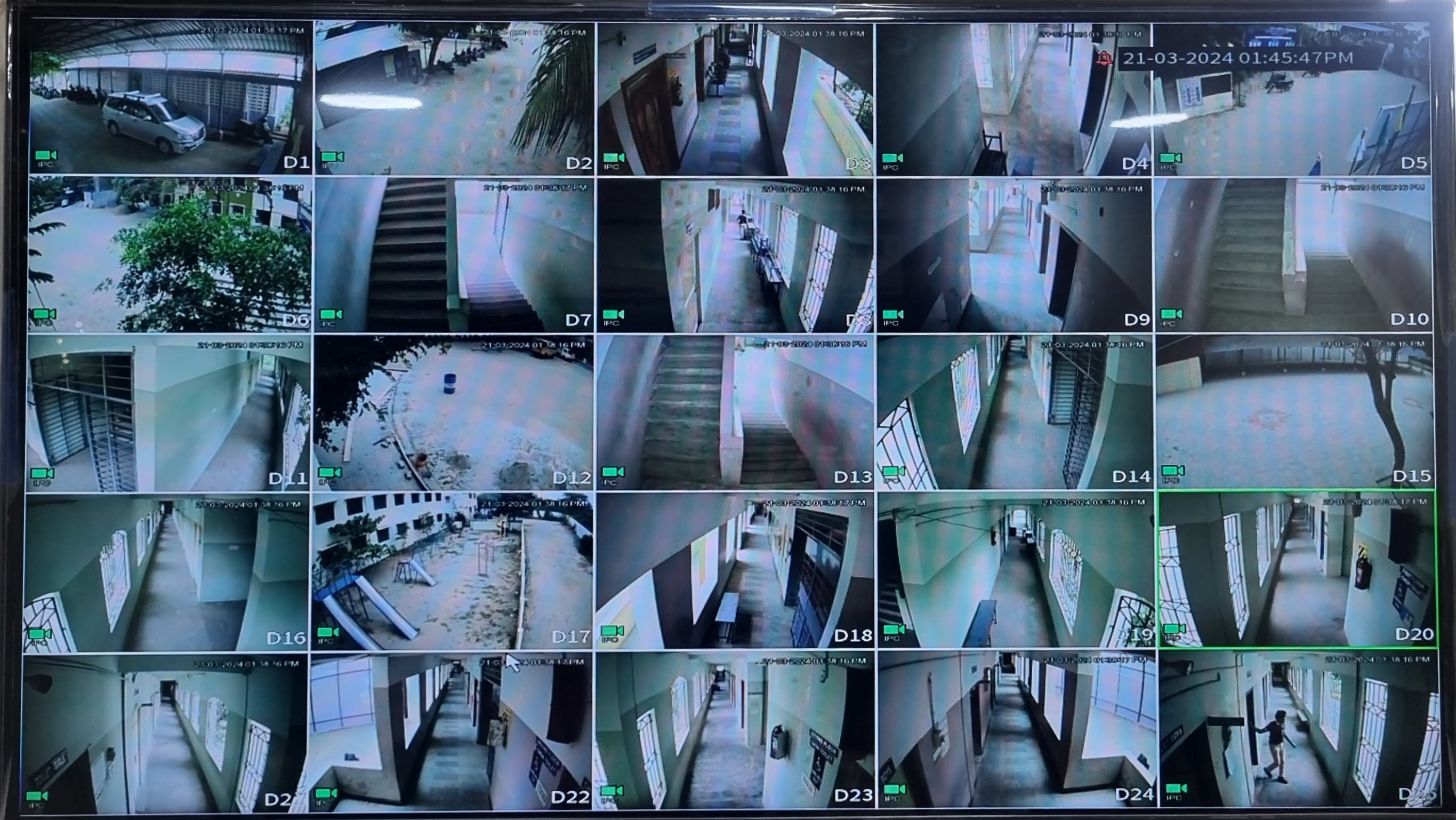 School Security with CCTV